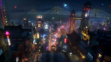 First Look at San Fransokyo of Disney's Big Hero 6
