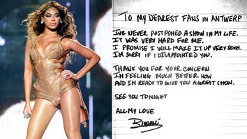 Beyonce Pens Apology Letter to Belgium Fans