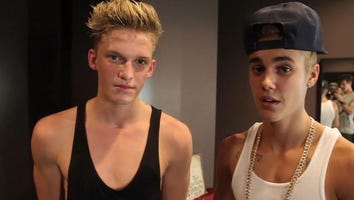 Bieber Surprises Cody Simpson on Tour