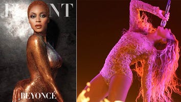 Beyonce Goes Nearly Nude For Flaunt Magazine