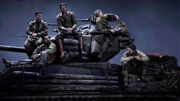 First Look: Brad Pitt & Crew Look Tough in 'Fury'