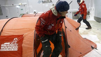 Prince Harry Spends the Night in Sub-Zero Freezer