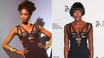 Naomi Rocks Same Versace Dress 21 Years Later
