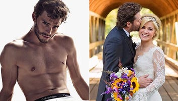 Buzzmakers:'50 Shades' Finds its Man & Kelly Weds!
