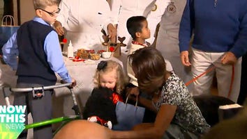 Obama's Dog Steals Spotlight at Christmas Party