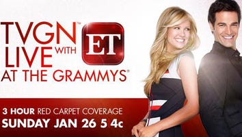ET Live on the Red Carpet at the Grammys on TVGN!