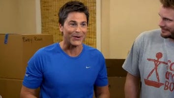Exclusive Peek: Rob Lowe's Last 'Parks & Rec'