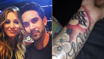Ryan Sweeting Gets 'Kaley' Tattoo