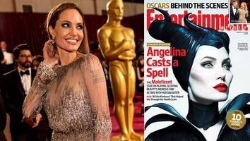 Angelina Covers 'EW' As 'Maleficent'