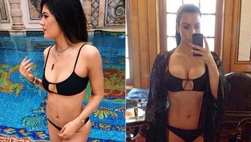 Stars Step Out in Same Style