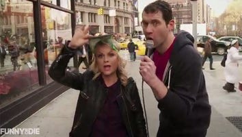 Amy Poehler Poses As Singer Pitbull! (VIDEO)