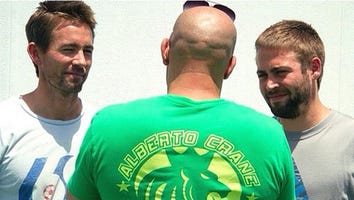 First Photo: Paul Walker's Brothers On Set Of 'Fast 7'