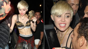What Illness? Miley Cyrus Hits the Club