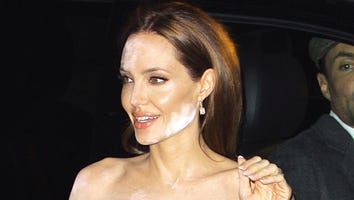 Angelina Jolie Suffers Makeup Mishap! (PHOTO)