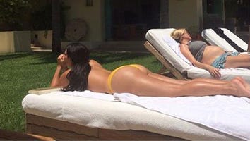Kim Kardashian Flaunts Her Butt on Instagram