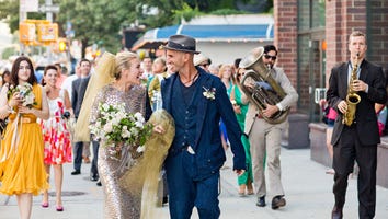 Piper Perabo's Awesomely Sparkly Wedding Dress is a Must-See