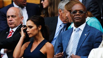 Victoria Beckham and Sam Jackson's Amazingly Awkward Encounter Caught on Tape