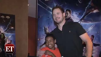 Chris Pratt Adorably Surprises Kids at a 'Guardians of the Galaxy' Screening