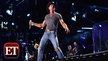 Tim McGraw 'Swats' Front-Row, Jean-Ripping Fan