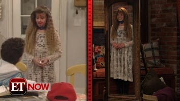 EXCLUSIVE! Topanga Faces Her Old Crimped and Kooky Self on 'Girl Meets World'-Watch!