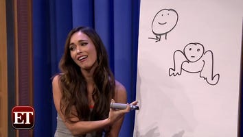 Megan Fox Takes Her Pictionary Seriously
