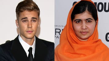 Justin Bieber FaceTimes with Malala Yousafzai