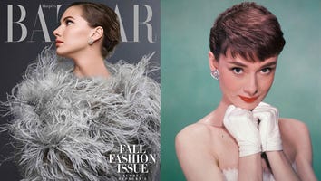 Audrey Hepburn's Stunning Granddaughter Covers Harper's Bazaar