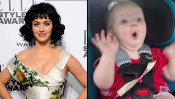 Katy Perry Makes A Baby Stop Crying And It's Adorable