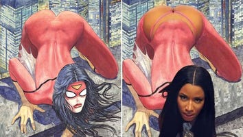 The Spider-Woman Cover That Looks Like A Nicki Minaj Parody Became One