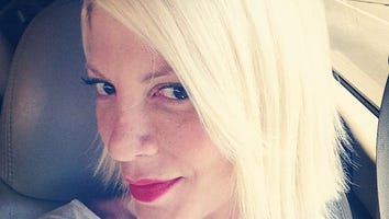 Tori Spelling Chops Off Her Own Hair