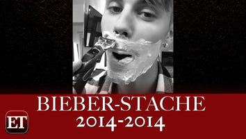 Justin Bieber Finally Shaves That Mustache