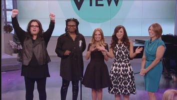 Rosie O'Donnell Returns to 'The View' Sans Shoes