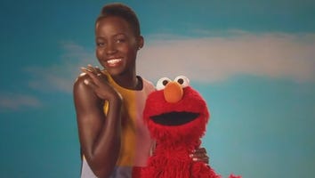 Lupita Nyong'o Tells Elmo She Loves Her Skin