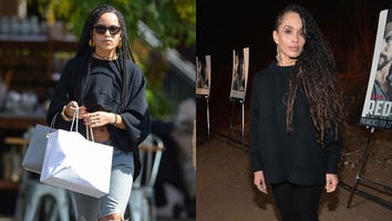 Just Like Mom: Zoe Kravitz Rocks Lisa Bonet's Signature Dreadlocks