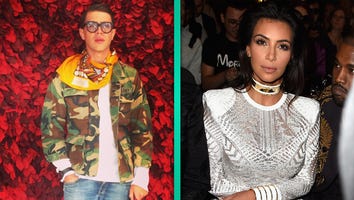 Kim Kardashian Tackled by Notorious Red Carpet Prankster Vitalii Seduik at Paris Fashion Week