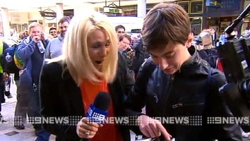 The First Person to Get an iPhone 6 Dropped It on Live TV