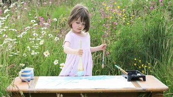 5-Year-Old Girl With Autism Paints Some of the Most Beautiful Paintings You've Ever Seen