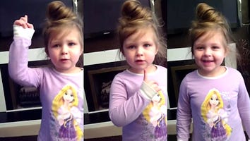 Have You Ever Seen Anything Cuter Than This 4-Year-Old Trying to Learn a Nursery Rhyme?