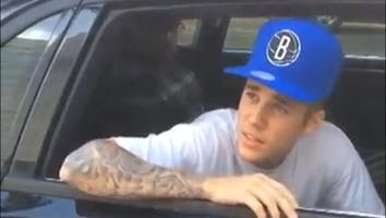 Justin Bieber Uses a Disney-Inspired Pick-Up Line on a Model!