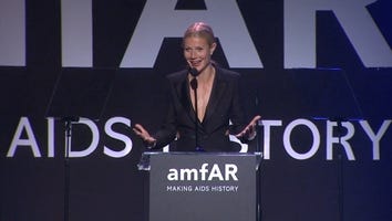 Gwyneth Paltrow Gushes Over Chris Martin at amfAR Gala