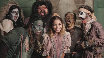 Vanessa Hudgens Terrifies Unsuspecting Guests at Knott's Scary Farm