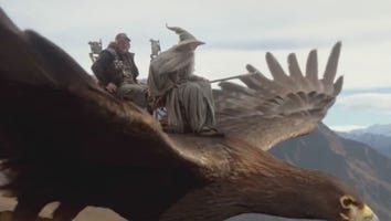 Elijah Wood and Peter Jackson Star In Amazing 'Lord Of The Rings' Flight Safety Video