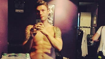 Nick Carter Lets It All Hang Out In a Blue Thong