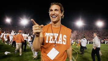 Matthew McConaughey Riles Up Texas Football Team With Rousing Speech