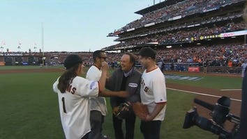 Robin Williams' Kids Honor Their Dad at San Francisco Giants Game
