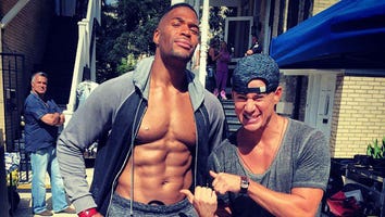 Michael Strahan Looks Ripped on 'Magic Mike XXL' Set