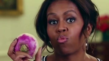 First Lady Michelle Obama Spoofs 'Turn Down for What' ...with a Turnip