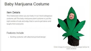Now You Can Dress Your Baby as a Marijuana Leaf for Halloween