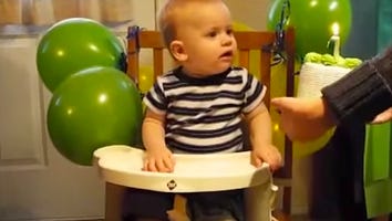 Baby's First Birthday Cake Perfectly Captures How We All Feel About Cake