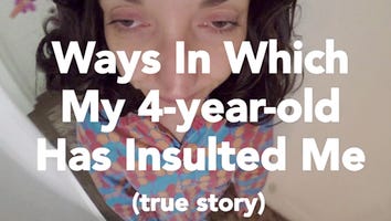 Mom Documents All the Hilarious Ways Her 4-Year-Old Insults Her